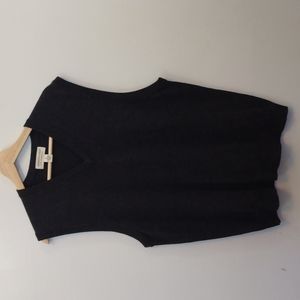 Pronto Uomo Merino Wool Dark Gray Sweater Vest (Medium)